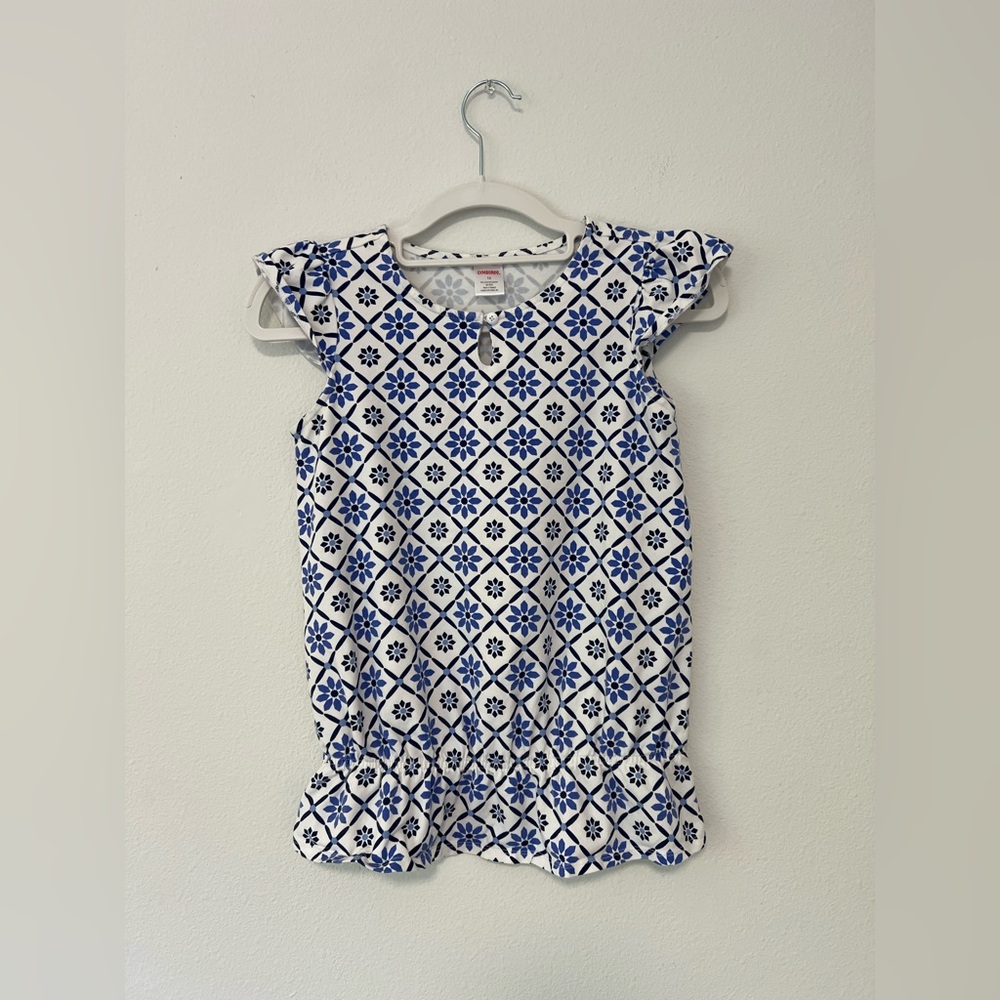 Gymboree Santorini Sweetie Floral Top